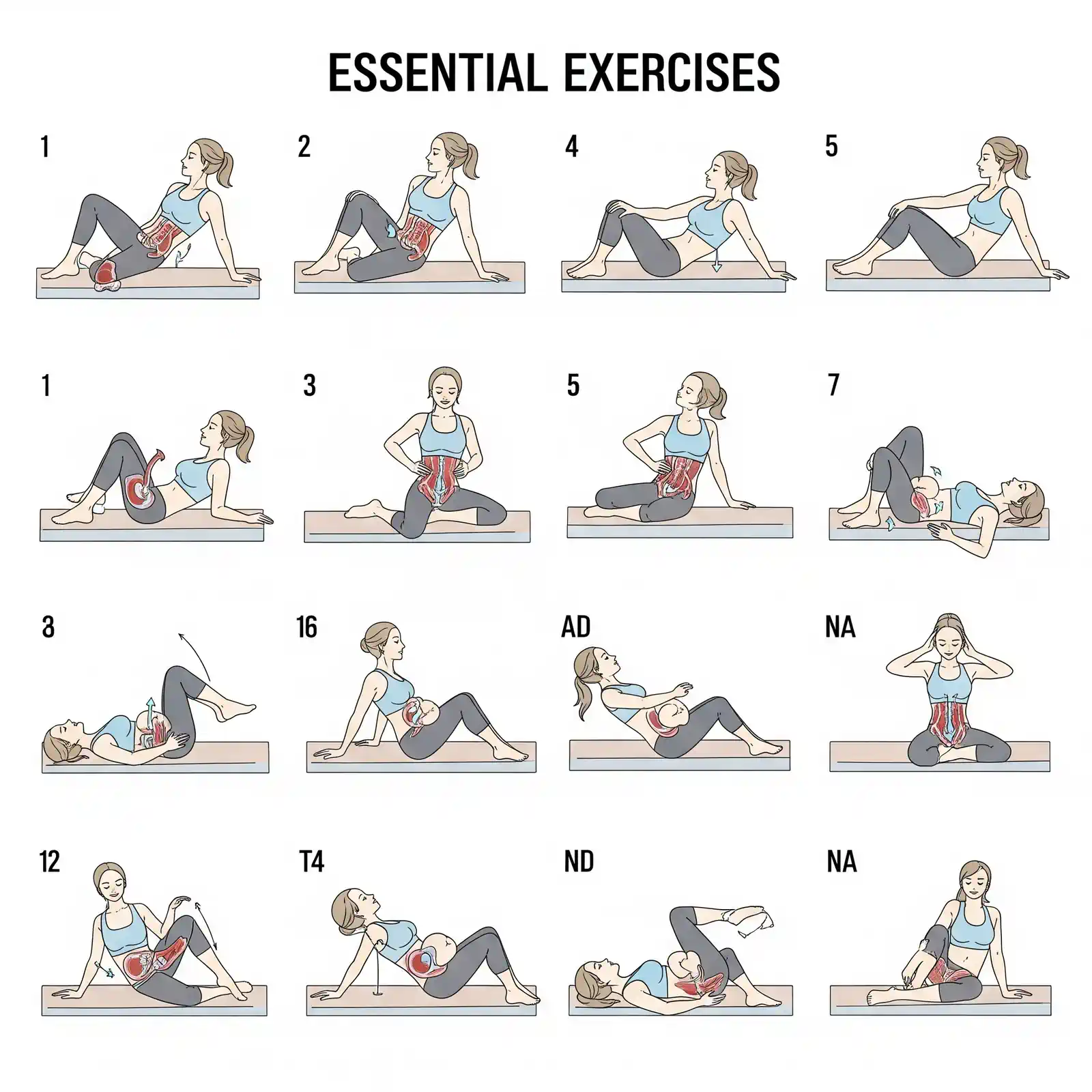 Pelvic Floor Recovery Exercises