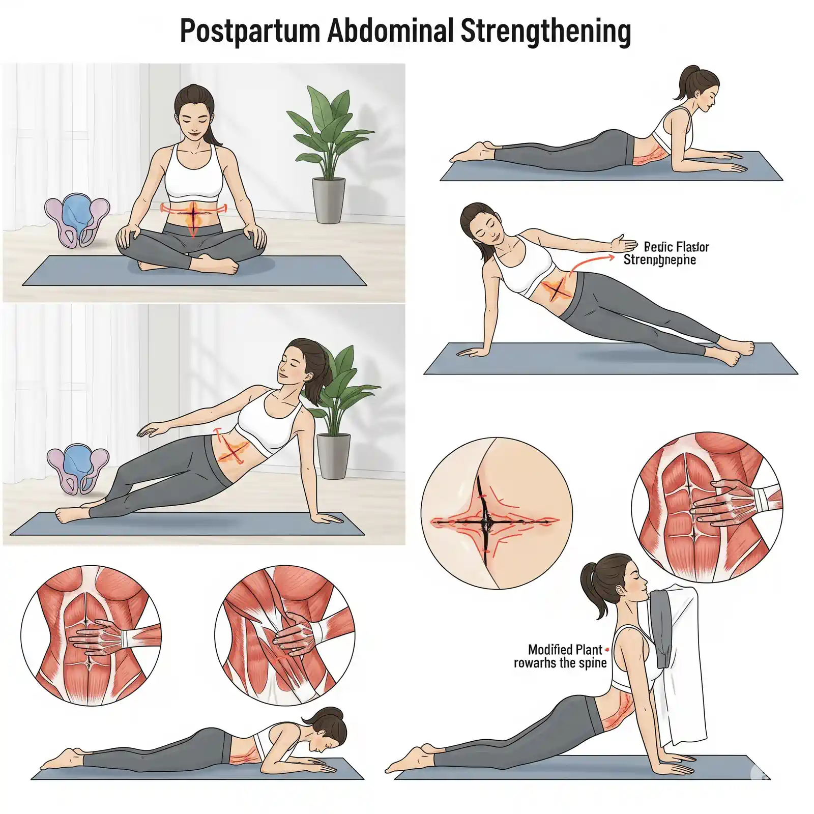 Postpartum Abdominal Strengthening