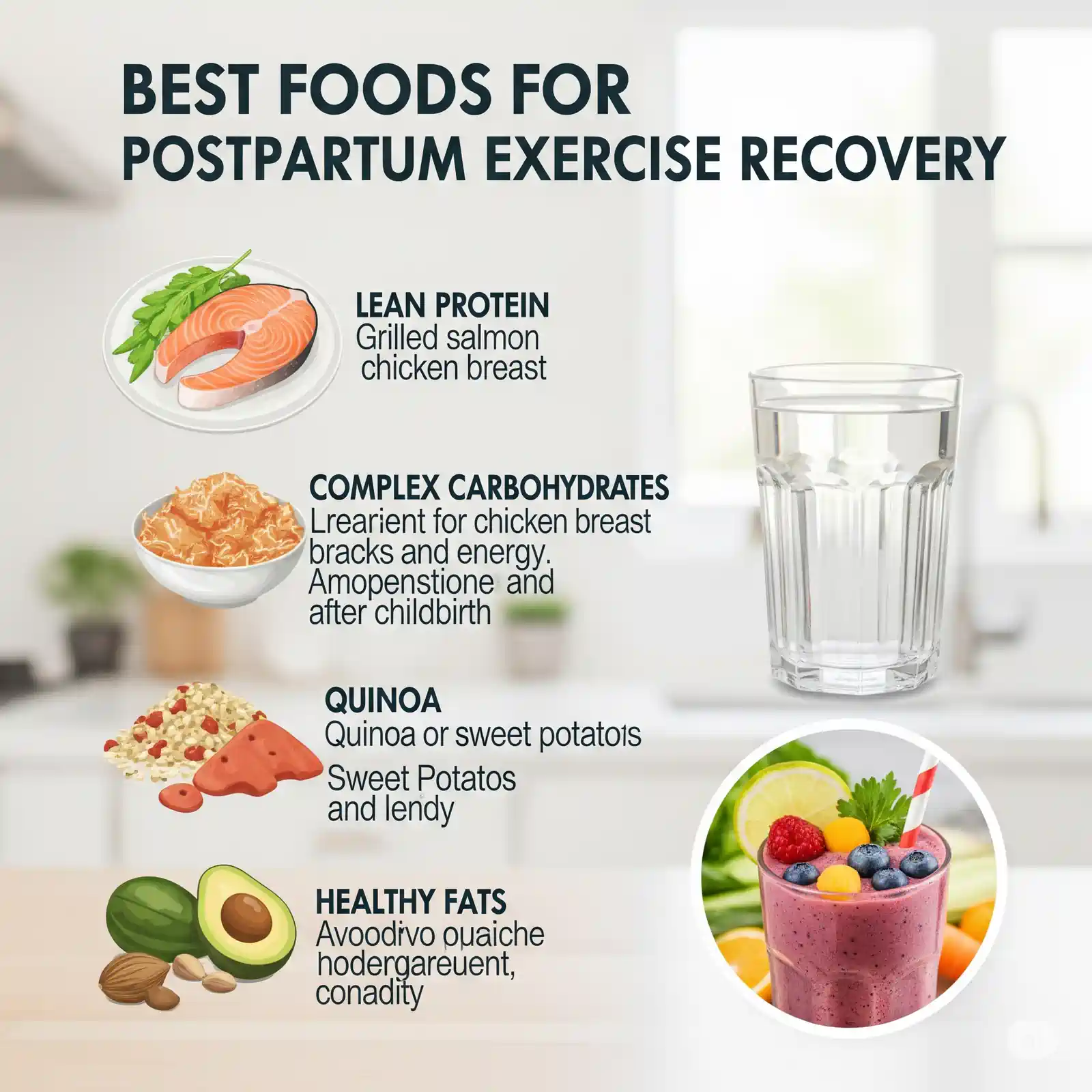 Postpartum Nutrition & Exercise Balance